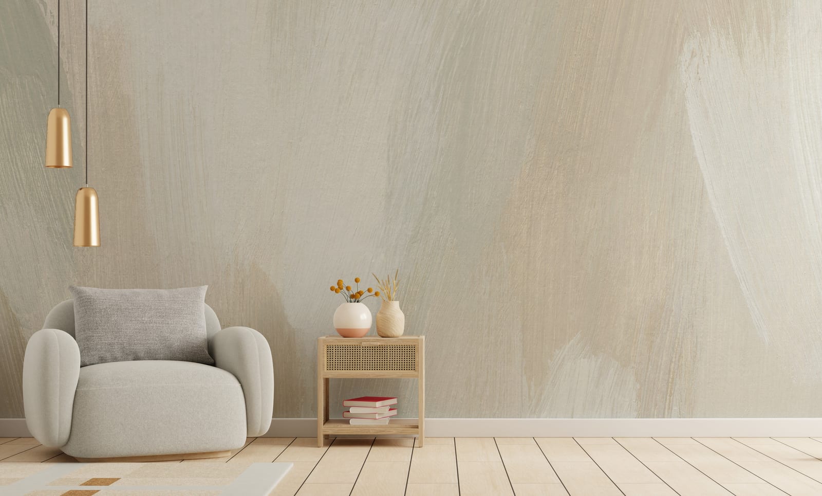 Evoke Feelings Warmth Abstract Wall Art