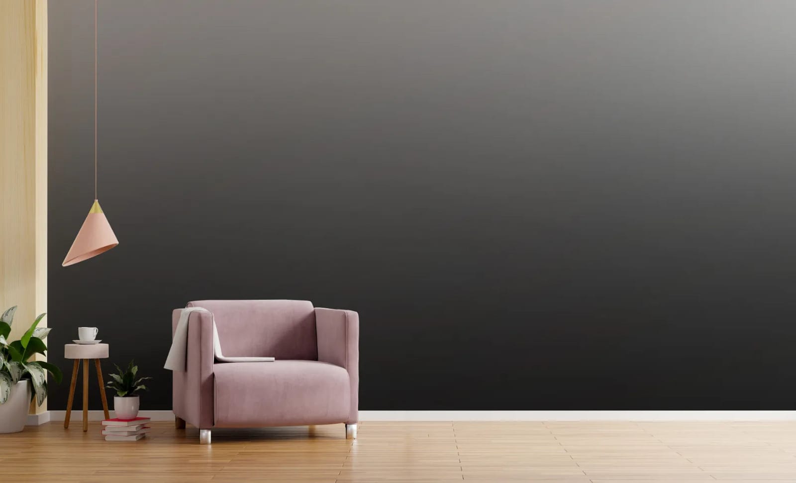 Bold Color Block Ombre Wallpaper image 0